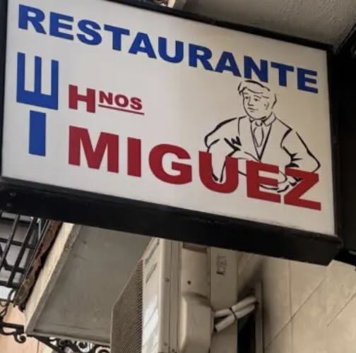Hermanos Míguez (restaurante casero menú del día 13€)